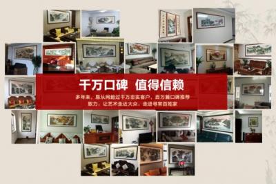 玄關(guān)豎版畫掛什么好？詩情畫意的山水畫了解下！