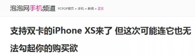 雙卡雙待是唯一亮點？ 新iPhone你怎么看？