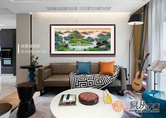 客廳掛什么畫合適？易從網(wǎng)風(fēng)水國(guó)畫裝飾旺財(cái)好運(yùn)來(lái)！