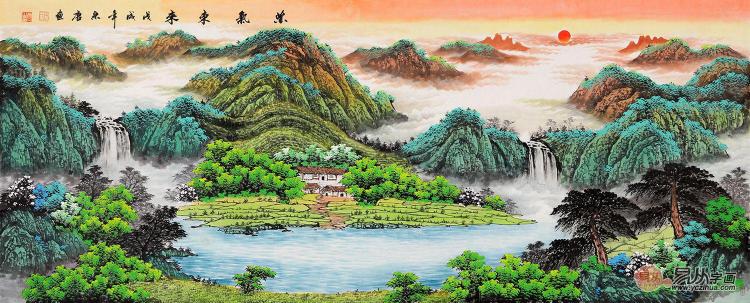 客廳掛什么畫合適？易從網(wǎng)風(fēng)水國(guó)畫裝飾旺財(cái)好運(yùn)來(lái)！