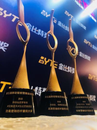 喜提2018金比特獎四座獎杯，脈脈釋放科技互聯(lián)營銷新力量