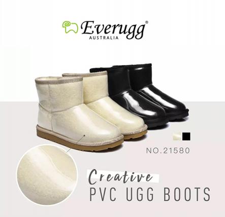 大熱EveruggPVC雪地靴，竟然在傅恒許凱的腳下了