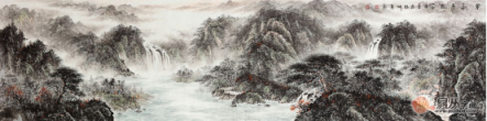 徐坤連的山水畫藝術(shù)價值淺析，帶你認識不一樣的“粗獷”畫家