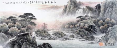 徐坤連的山水畫藝術(shù)價值淺析，帶你認識不一樣的“粗獷”畫家