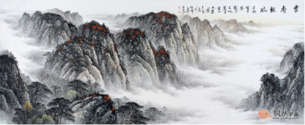徐坤連的山水畫藝術(shù)價值淺析，帶你認識不一樣的“粗獷”畫家