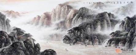 徐坤連的山水畫藝術(shù)價值淺析，帶你認識不一樣的“粗獷”畫家