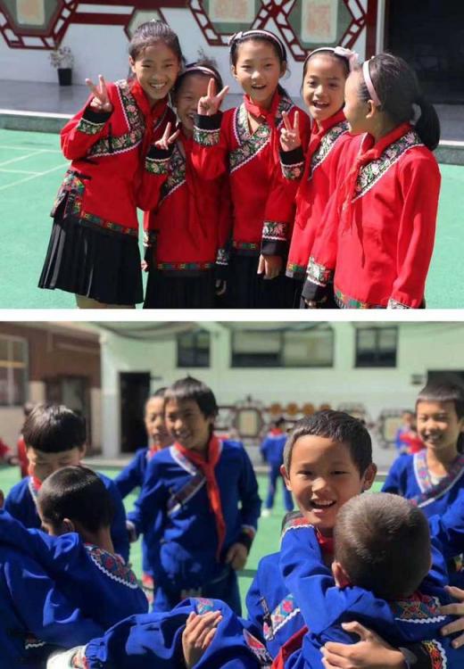 校服也能民族范兒！浙江省投融資協(xié)會(huì)攜手騰訊公益等為畬族孩子送上最美校服
