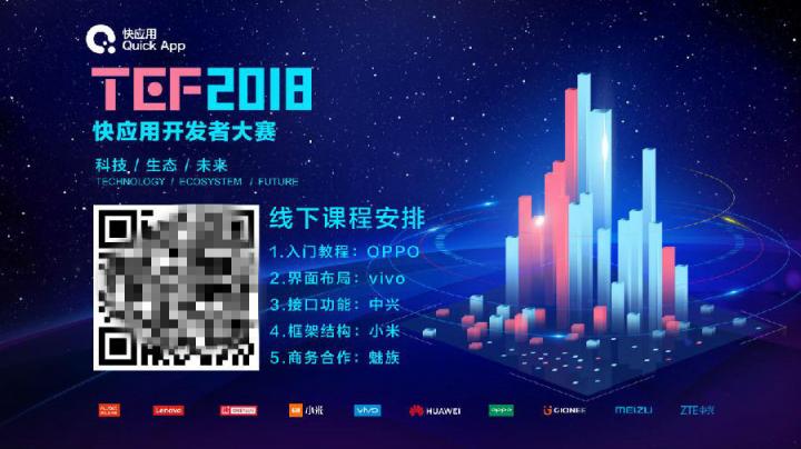 快應(yīng)用公開課線上線下雙響炮 程序猿（媛）們上海來約！