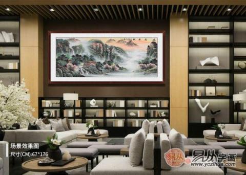 客廳沙發(fā)墻掛畫推薦！五幅山水國(guó)畫打造不同美麗的家！
