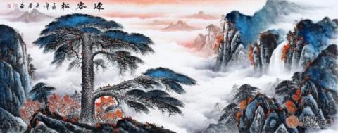 客廳藝術(shù)畫(huà)裝飾畫(huà)？宋唐國(guó)畫(huà)裝飾美景旺財(cái)好運(yùn)來(lái)！