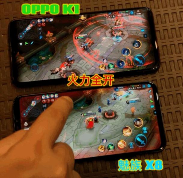 千元機(jī)游戲性能對(duì)決世界大賽：魅族X(qián)8手持Vulkan彎道超車(chē)OPPO K1