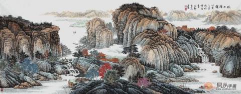 客廳掛什么畫風(fēng)水好？精品山水國(guó)畫打造風(fēng)水順暢財(cái)運(yùn)旺！