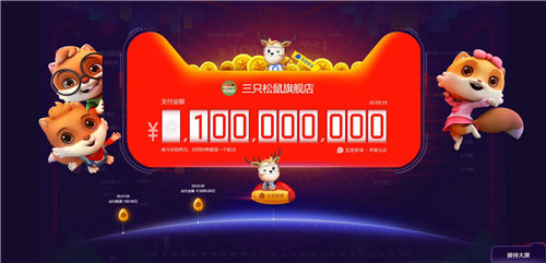 6.82億！三只松鼠雙11再創(chuàng)記錄，穩(wěn)居行業(yè)第一！