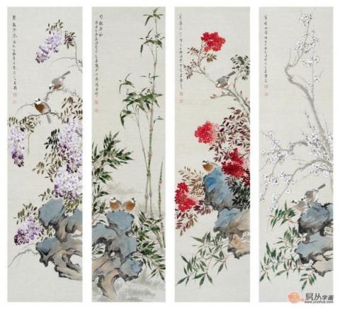 當(dāng)代花鳥畫美女作家，許芬藝術(shù)簡(jiǎn)介