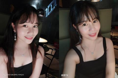 OPPO Find X、美圖T9拍照手機怎么選？請看妹紙自拍評測
