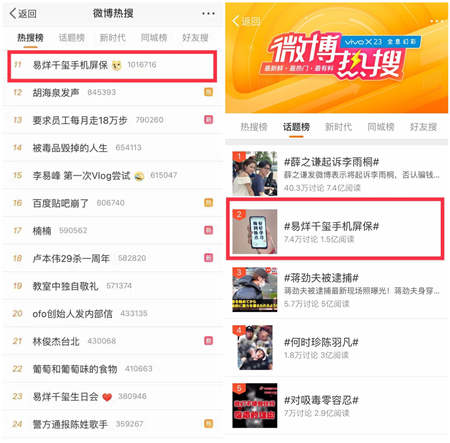易烊千璽手機屏保上熱搜，華為極點屏真機首曝光！