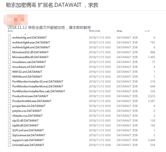 警惕！新型DATAWAIT勒索病毒來襲?用戶電腦或被遠(yuǎn)程控制