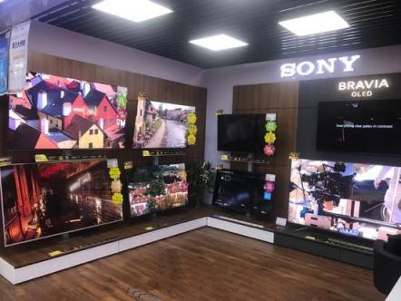 探店蘇寧，新房裝修，朋友喜提索尼X8500F電視