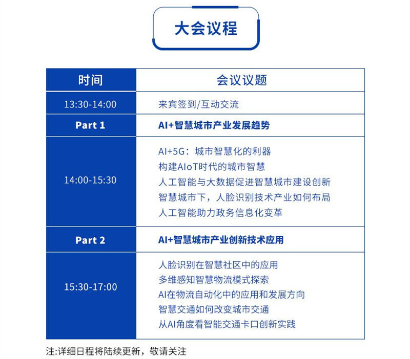 必看：下半年干貨最多的“AI+智慧城市”論壇來(lái)了！