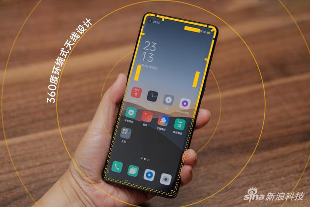 Reno3 Pro 360度環(huán)繞式天線設(shè)計