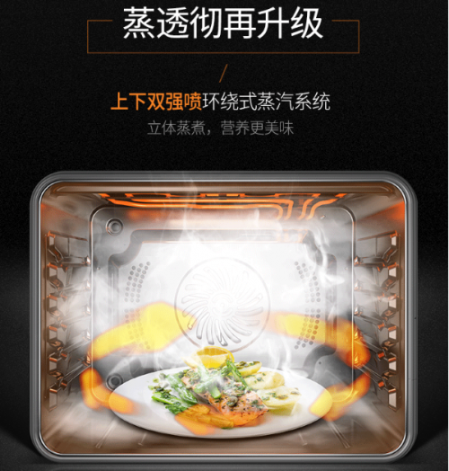 精致生活從廚房開(kāi)始，華帝蒸烤一體機(jī)i23007告訴你1如何大于2？