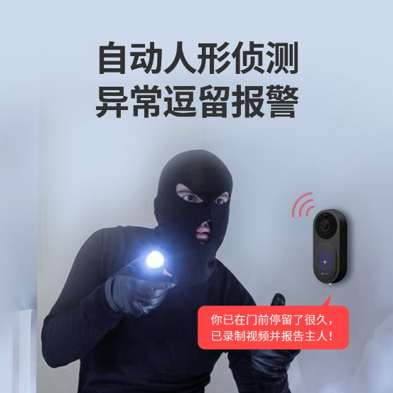 為用戶安全而生，萬(wàn)佳安B1智能門鈴提供全方位安全防護(hù)