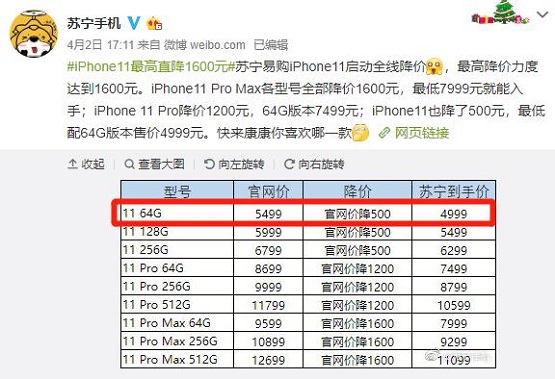 華為P40系列今日國內(nèi)發(fā)布， iPhone11同時降價，公開搶市場？