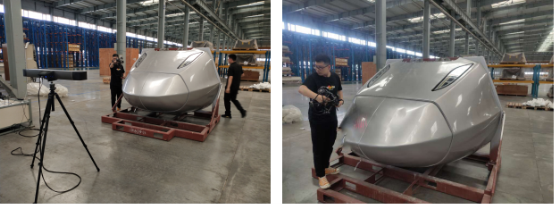 天遠FreeScan Trak打開3D“智”造技術(shù)之門，為高鐵車頭制造提供三維檢測方案