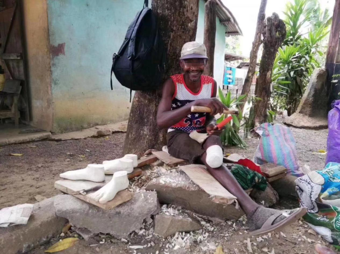 先臨三維3D數(shù)字化解決方案，援助塞拉利昂 3D Sierra Leone 醫(yī)療輔具定制項目