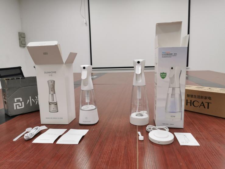 家用消毒液制作機(jī)大比拼 小米有品小恬VS氫子貓開箱測(cè)評(píng)
