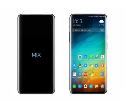 UED科技曝光小米Mix?4，屏下攝像頭+90°屏幕？