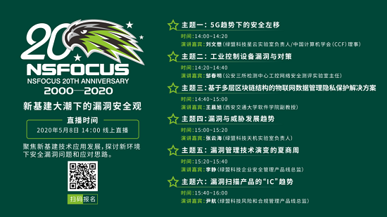 “新基建”大潮已至 風口下的網(wǎng)絡安全從漏洞破局