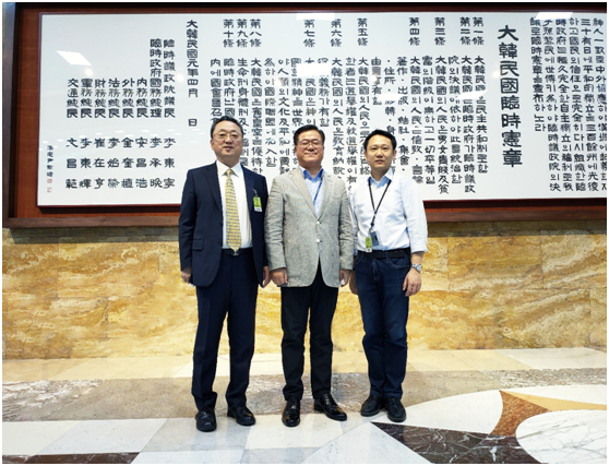 開域集團(tuán)CEO施侃應(yīng)邀訪問韓國國會，科技助力防疫受稱贊
