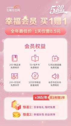 張德芬空間開播520芬享節(jié)活動(dòng)，助力全民幸福