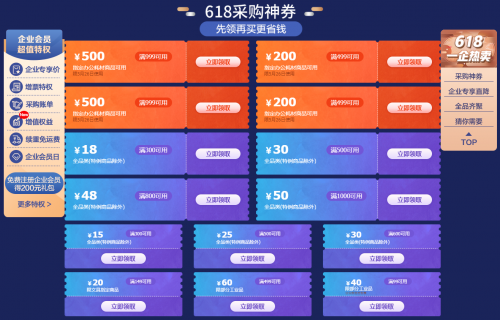 半價(jià)爆品、5億補(bǔ)貼、每城千萬消費(fèi)券 京東618為800萬中小企業(yè)打造“企業(yè)超省月”