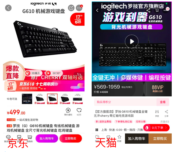 7大品類8大爆款全網(wǎng)618比價(jià)：京東最超值，最高直降1300元