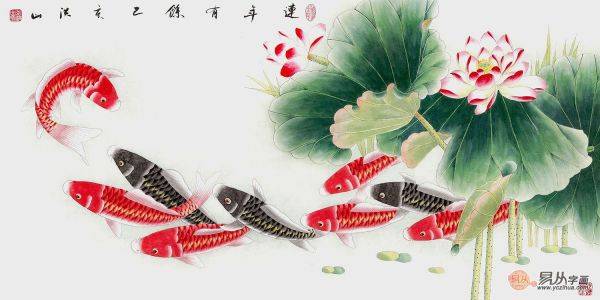 沙發(fā)背景墻適合掛的畫，名家手繪花鳥畫提升客廳逼格妥妥的