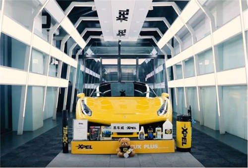 法拉利488貼XPEL漆面保護(hù)膜，易車威“好馬配好鞍”