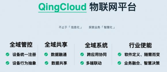 青云QingCloud正式發(fā)布物聯(lián)網(wǎng)與邊緣計(jì)算兩大平臺(tái)，全面賦能新基建產(chǎn)業(yè)智能化