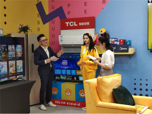 蘇寧618超級秀全明星陣容直播帶貨，TCL柔風空調(diào)如眾星捧月成亮點