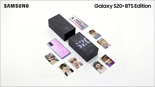 來自BTS的高級(jí)寵粉 三星Galaxy S20+ 5G BTS定制版你訂了嗎