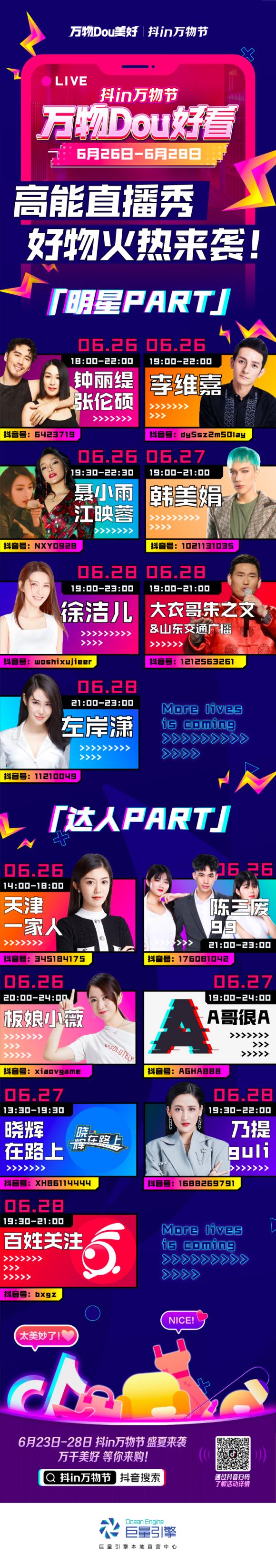 聯(lián)動百家中小企業(yè)開啟直播嘉年華，“抖in萬物節(jié)”好物清單曝光