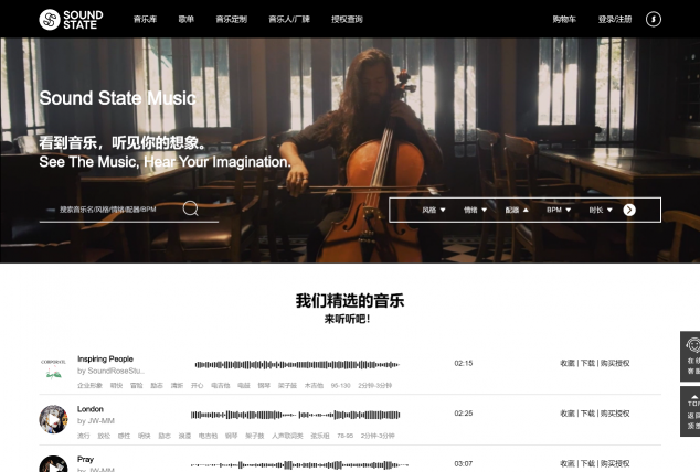 商用音樂版權(quán)行業(yè)的首次洗牌，Sound State Music悄然入場！