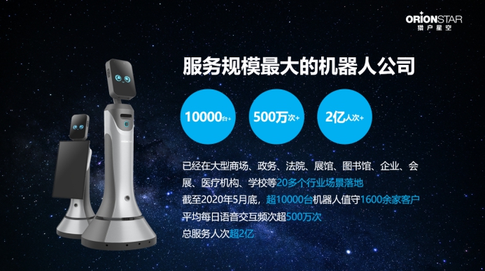 ‘豹小遞’已在多個場景中實現(xiàn)了落地應(yīng)用，獵豹移動旗下獵戶星空賦能抗疫