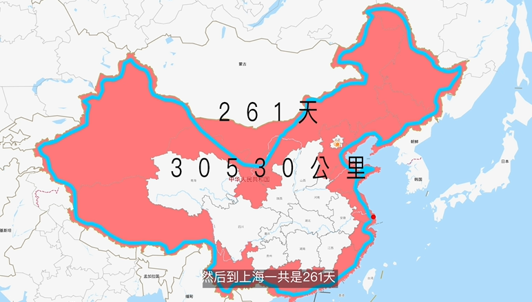 牛人騎小牛電動(dòng)車完成長(zhǎng)達(dá)261天、30530公里的環(huán)游中國(guó)行并登上微博熱搜