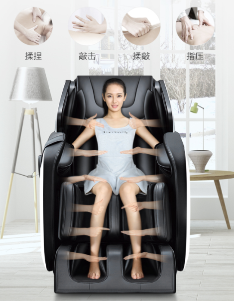 榮泰按摩椅打造私人舒適按摩空間，緩解一身疲憊感