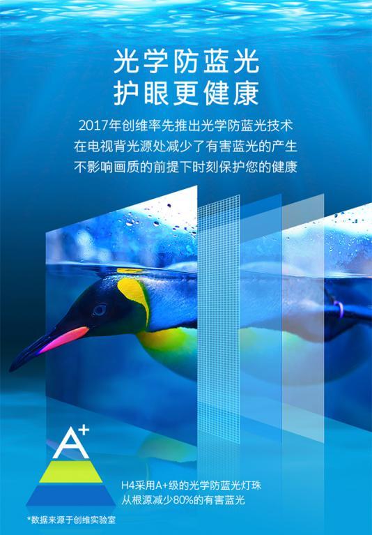 助力兒童健康成長，創(chuàng)維防藍光電視H4讓陪伴更加智能