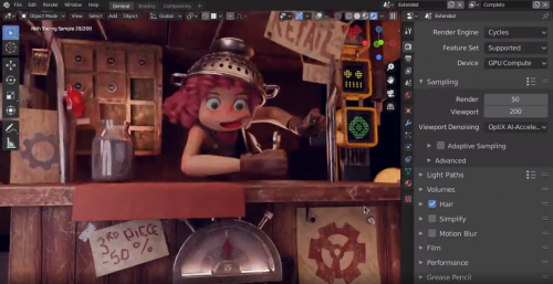 Blender讓渲染更高效，RTX Studio帶來(lái)全新創(chuàng)作體驗(yàn)