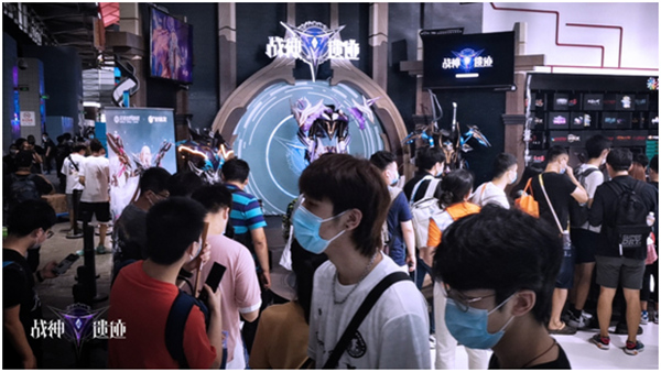 天神圣甲降臨引燃全場！《戰(zhàn)神遺跡》首次亮相ChinaJoy