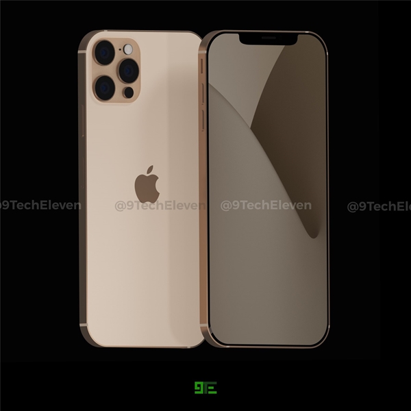 iPhone 12 Pro最新外形渲染圖曝光：越看越有蘋(píng)果4味道